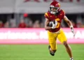 USC Star Wide Receiver Makai Lemons named Paul Hornung Player of the week